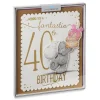 40th Birthday Boxed Handmade Card