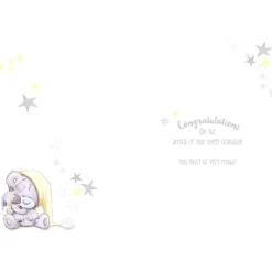 Tiny Tatty Teddy 'A Beautiful New Grandson' Card