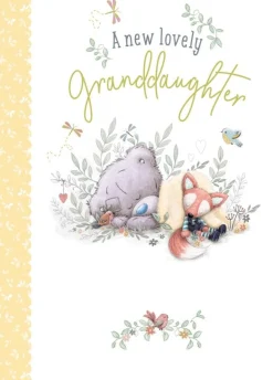 Tiny Tatty Teddy 'A New Wonderful Granddaughter' Card