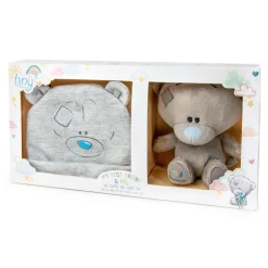 Tiny Tatty Teddy Baby Hat and Bear Gift Set