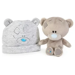 Tiny Tatty Teddy Baby Hat and Bear Gift Set