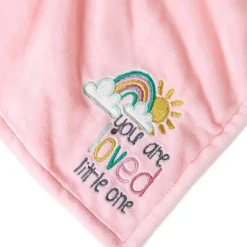 Tiny Tatty Teddy You Are Loved Baby Girl Comforter