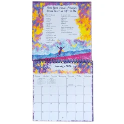 To My Son With Love - A Blue Mountain Arts Collection Hanging Wall Calendar 2026